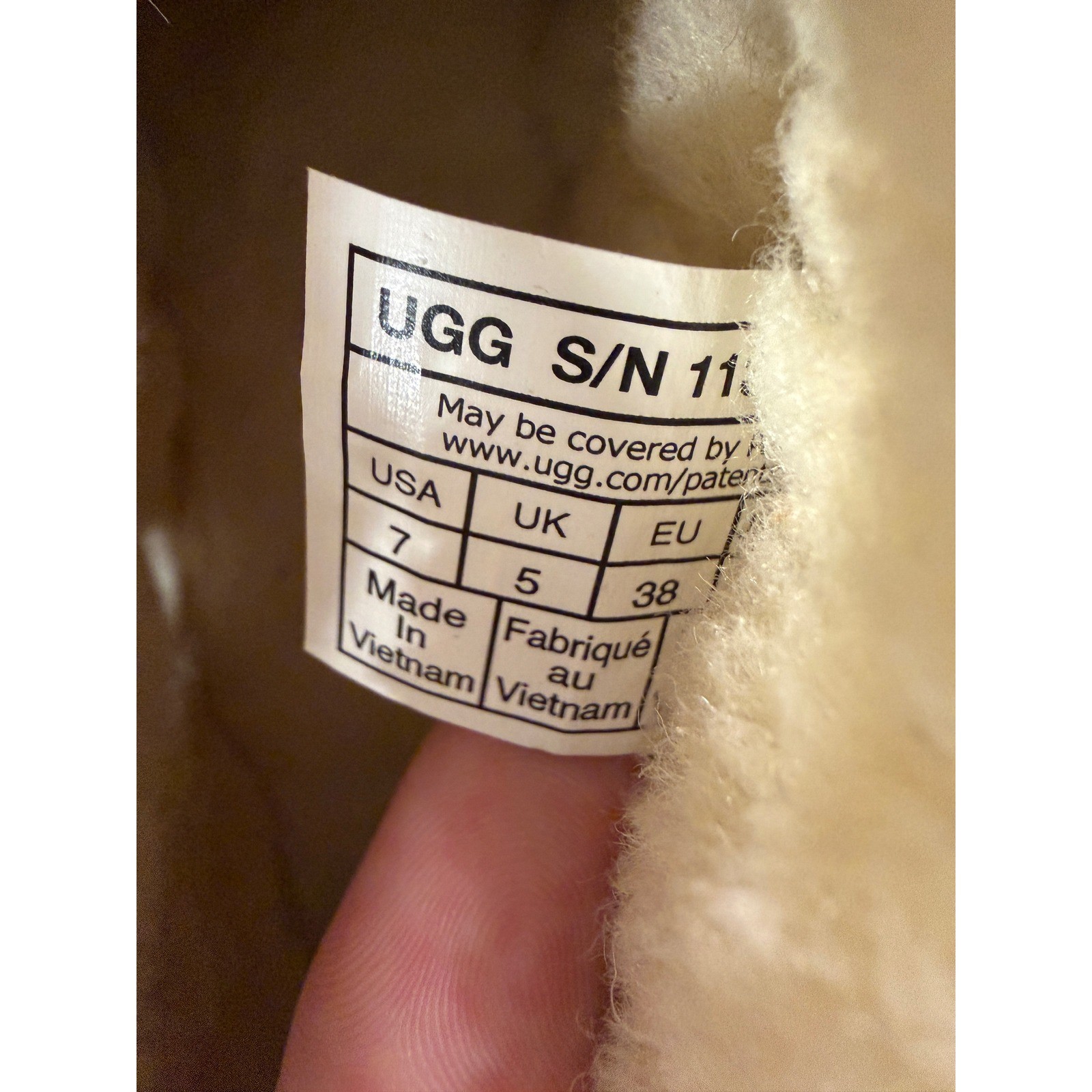 UGG Classic Ultra Mini Platform Boot Driftwood Suede Tan 1135092 Womens 7