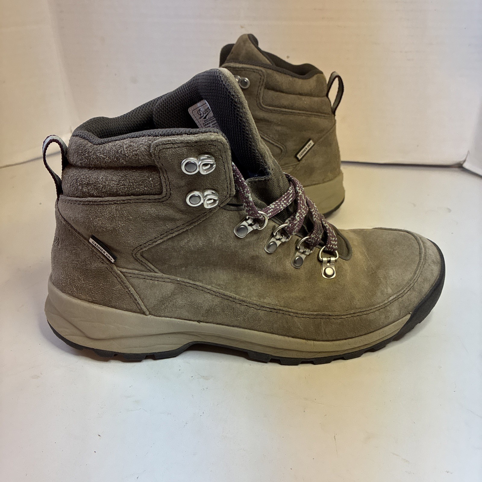 Danner Adrika Ash Suede Waterproof Hiking Boots Women size 9