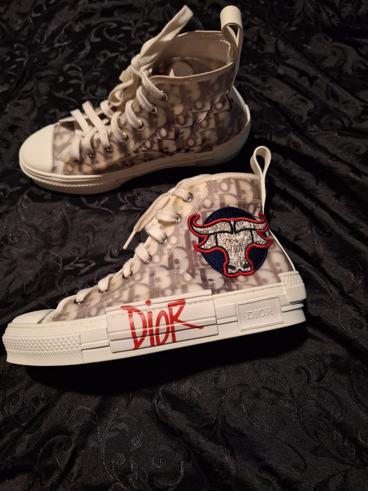 Christian Dior CD B23 Oblique Dior And Shawn Stussy Chicago MJ Mint 100 Bulls