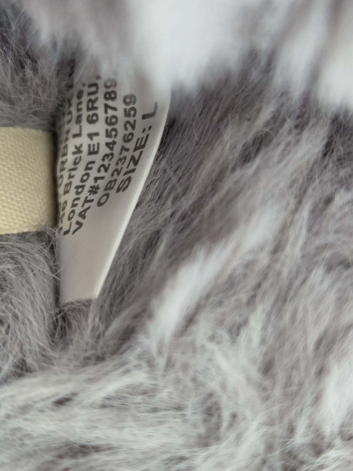 NWOT Anthropologie Shoes Size 10 Maeve Faux Fur Open Toe Slippers Gray Taupe