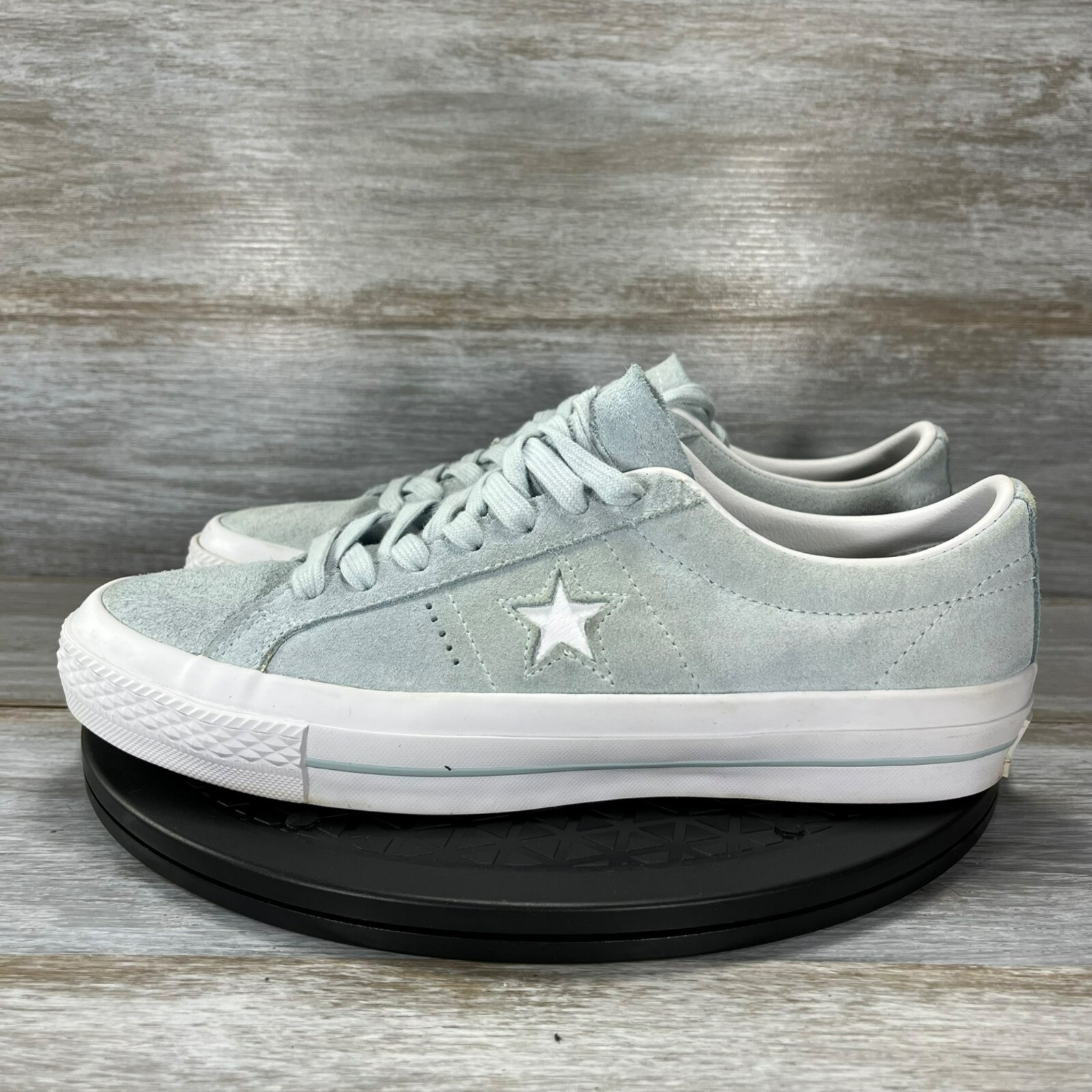Converse Womens Chuck One Star Suede Ox Low Polar Blue Sneakers Size 7