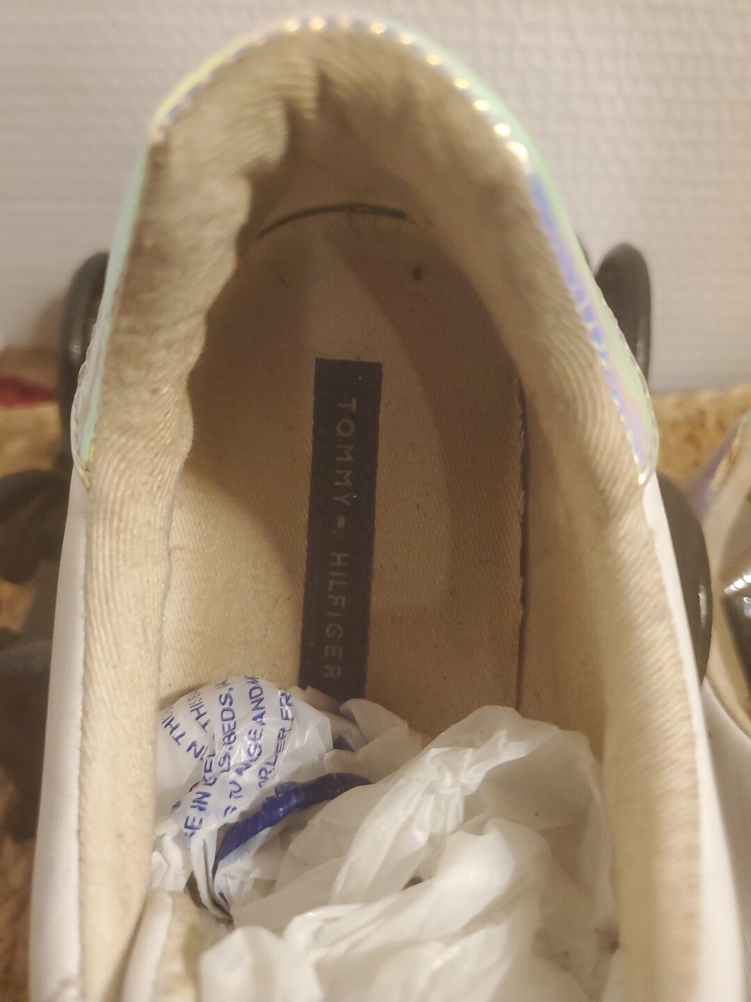 Womens Tommy Hilfiger Lawson Sneakers White Size 9 M Athletic Shoes
