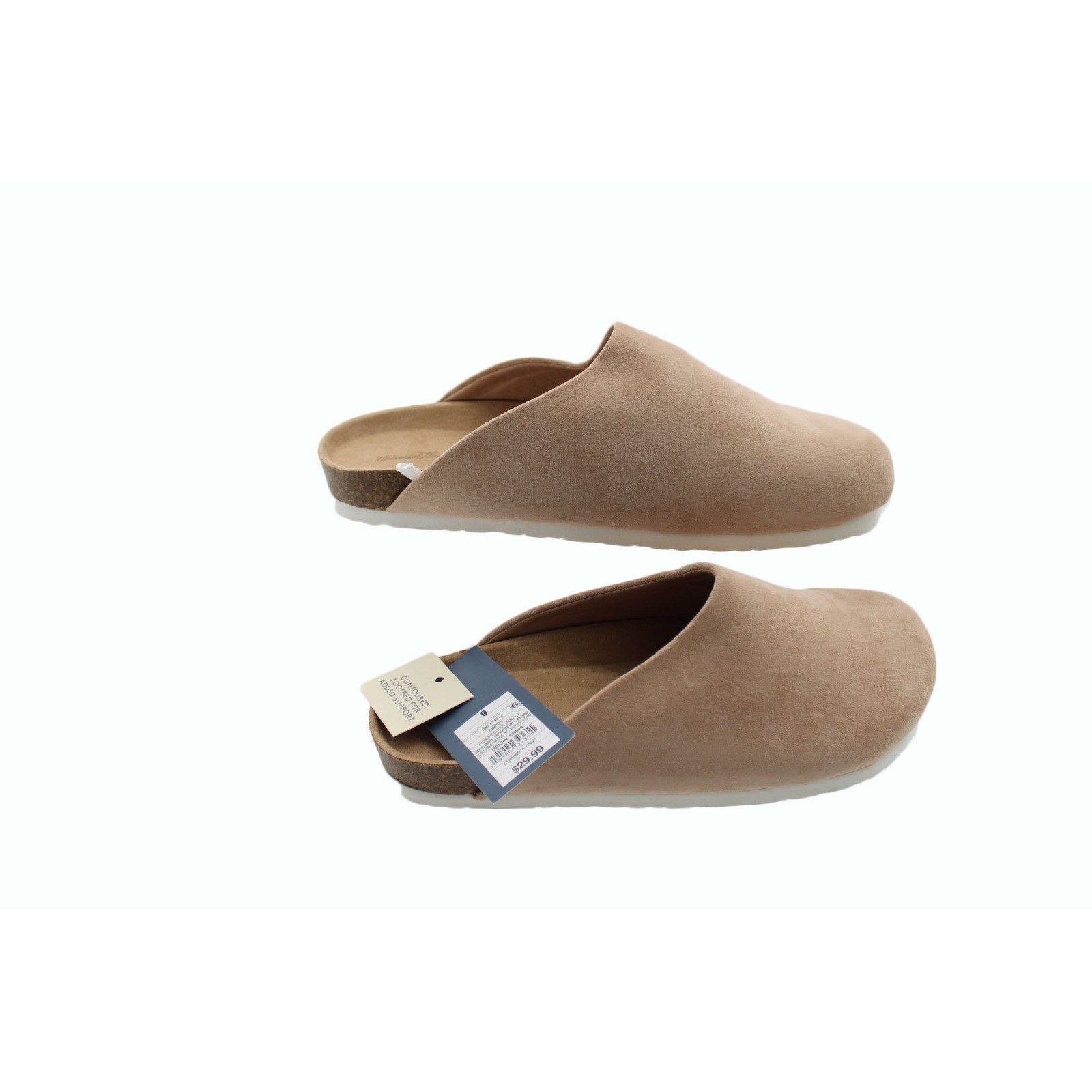 Universal Thread Bev Flats Slip on Clogs Size 9 Brown