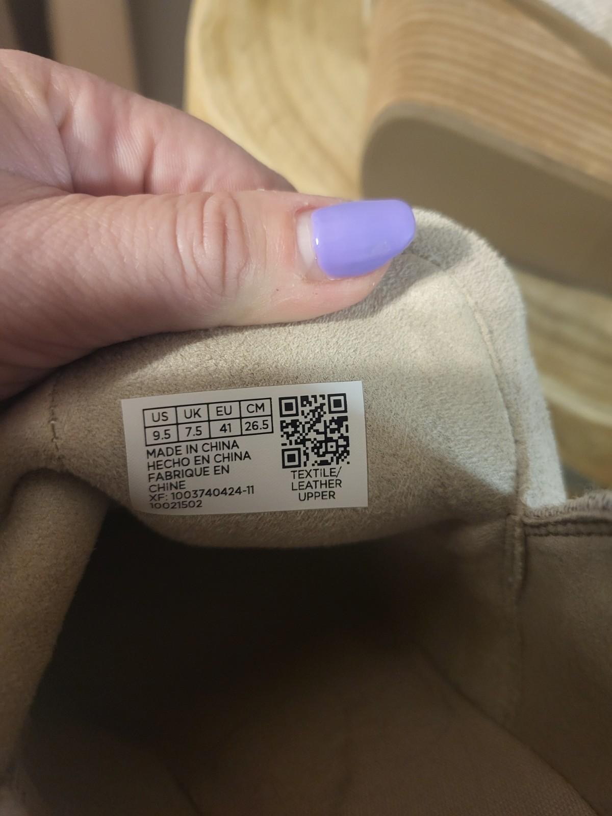 Toms Kaia Wedge Heel Womens Bootie Size 9.5