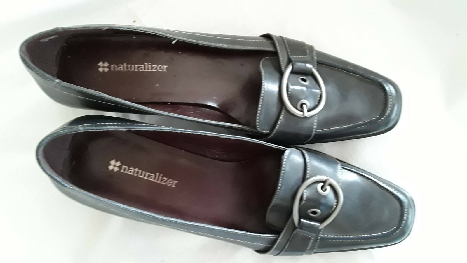 Naturalizer Womens Shoes – Size 7 M Leather Upper Brownish Gray