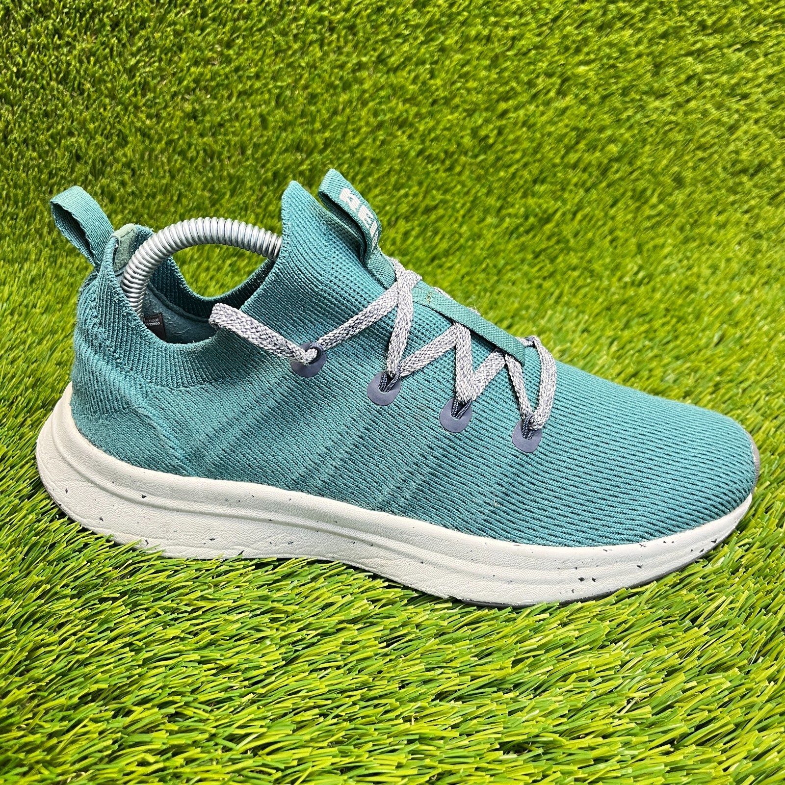 REI Co Op Beyonder Womens Size 9 Blue White Hiking Running Shoes Sneakers