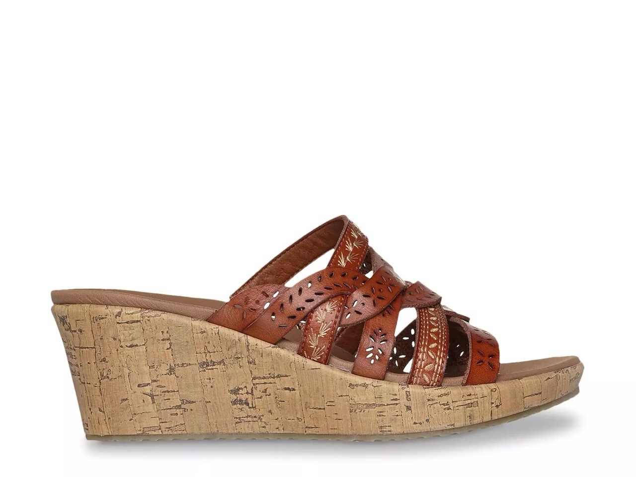 Skechers beverlee new without box resort women’s wedge sandals