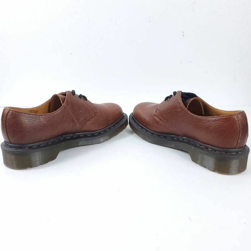 Dr. Martens Unisex 3 Eye Oxfords Comfort Shoes Brown Lace Up Low Top M 4 W 5 New