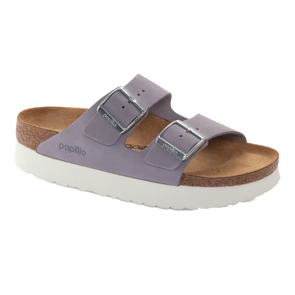 Papillio by Birkenstock Arizona Flex Platform Sandals, Women’s 39 in Purple Fog