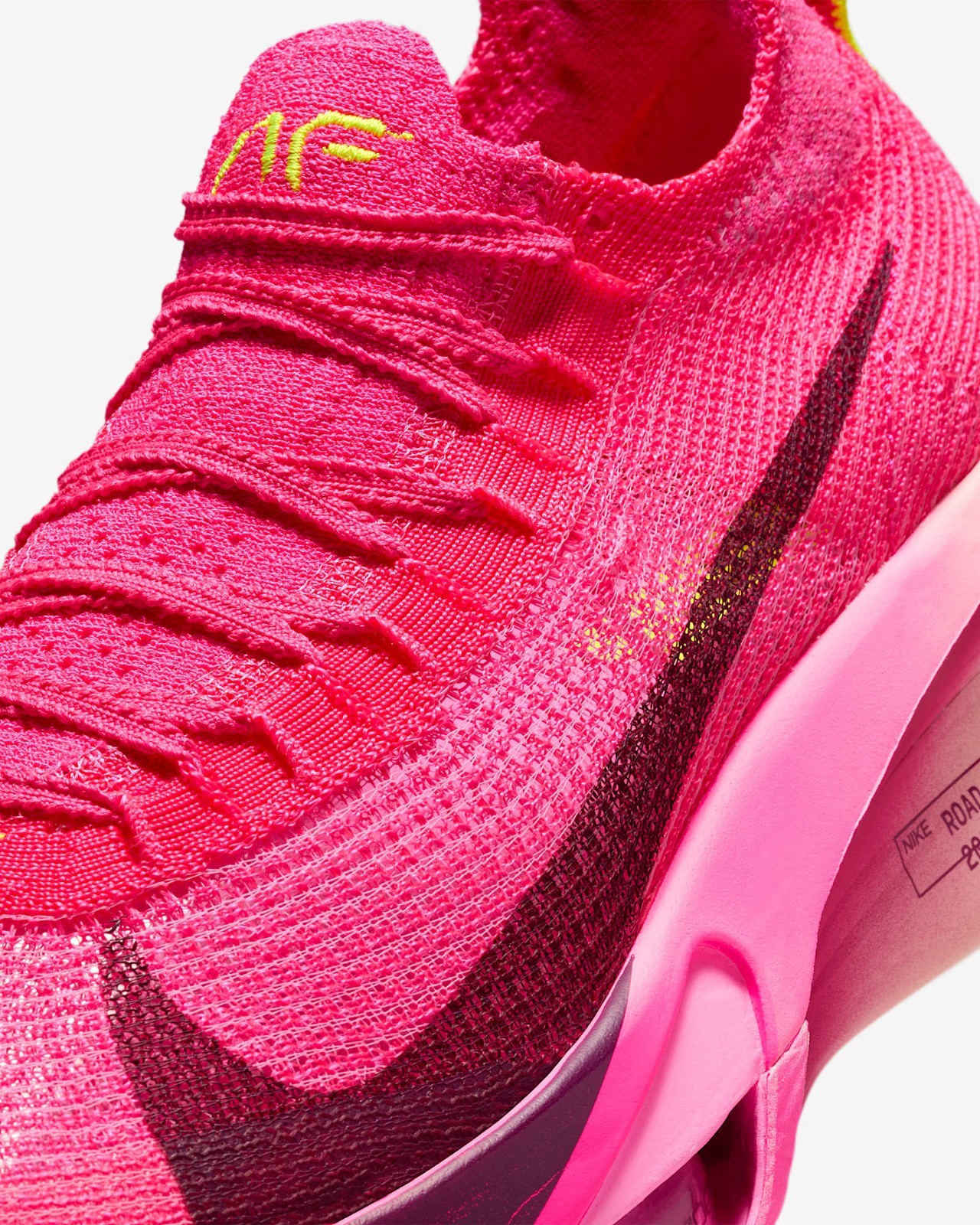 NIKE Women’s Alphafly 3 FD8315-601 Hyper Pink Crimson Tint Pink Spell Bordeaux
