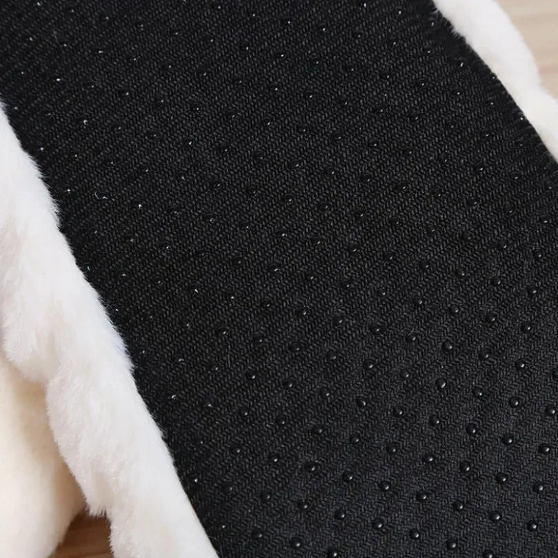 Home Slipper Womens Winter Faux Fur Plush Grip Soft Sole Cute Funny Indoor hairy