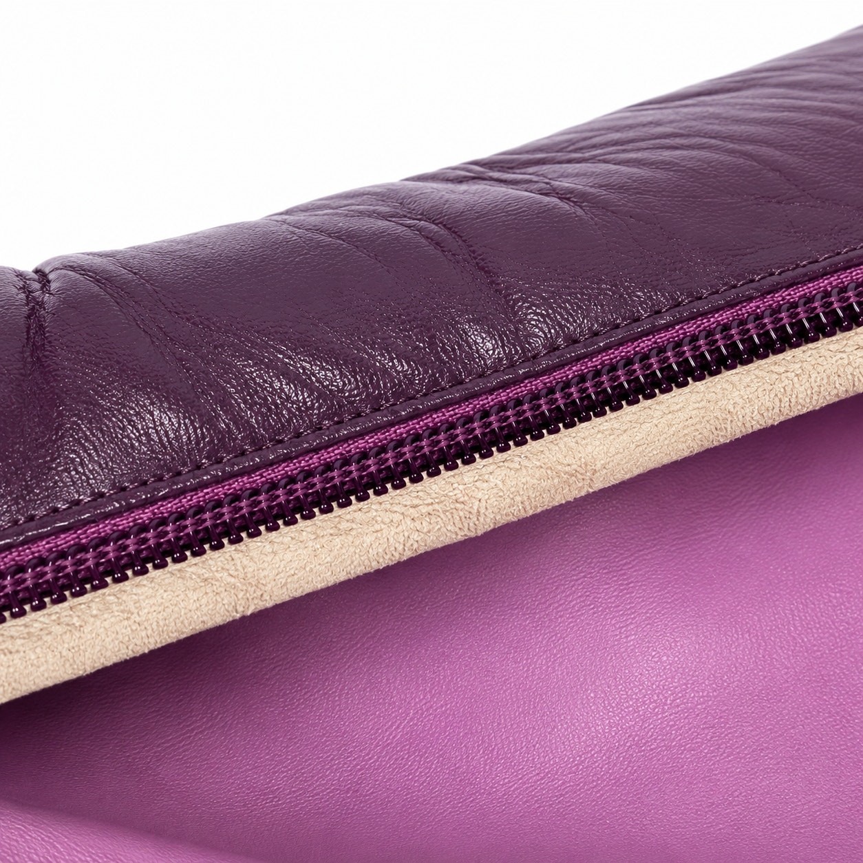 Jill Stuart Italy Plum Purple Leather Knee High Boots Size 8 Pointed Stiletto
