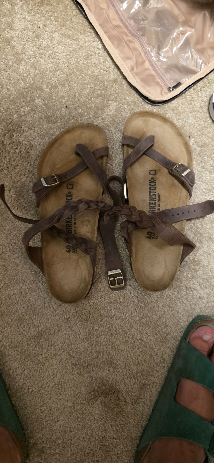 Birkenstock Yara Habana Oiled Leather Brown EU 37 (6-6.5 US) Regular Width