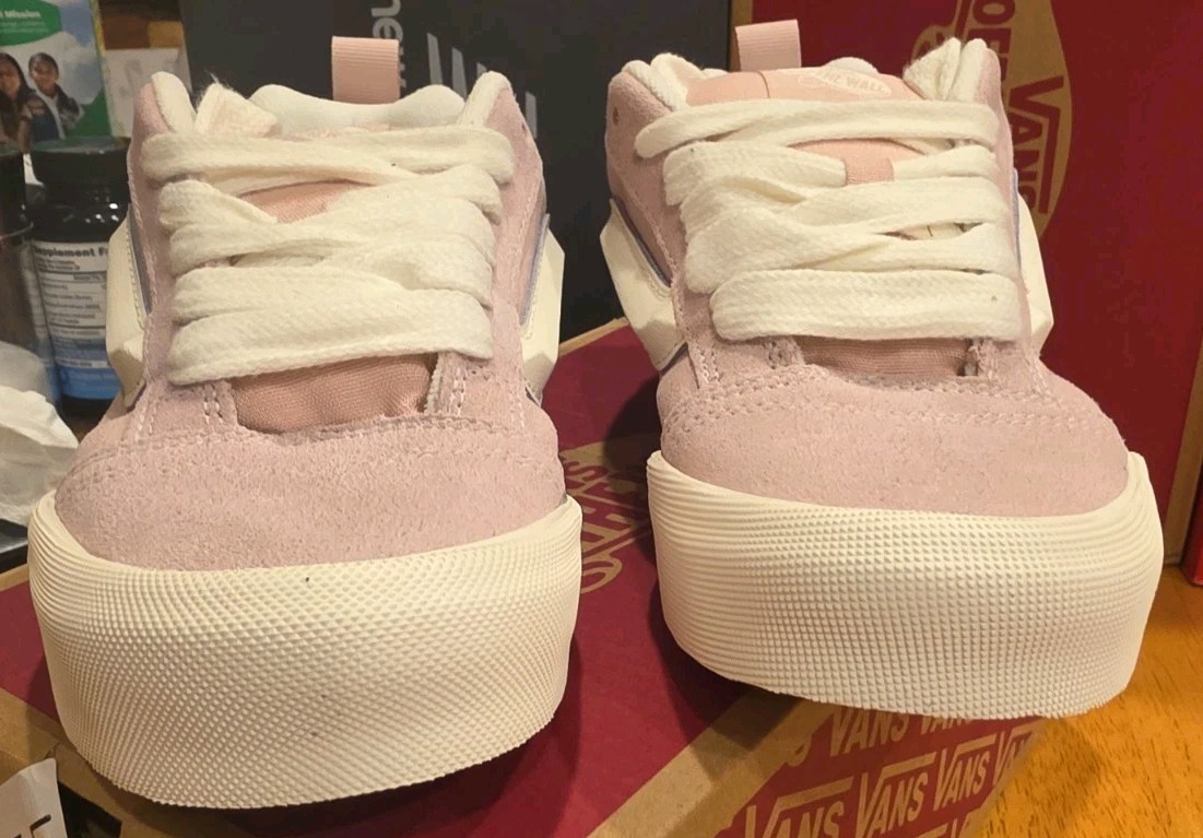 VANS KNU SKOOL Sepia Rose Size 10 W / 8.5 M NEW Off The Wall Skateboard Shoes