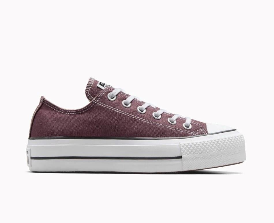 New NIB Converse Trail Mixed Brown All Star Chuck Taylor Platform Lift Sneakers