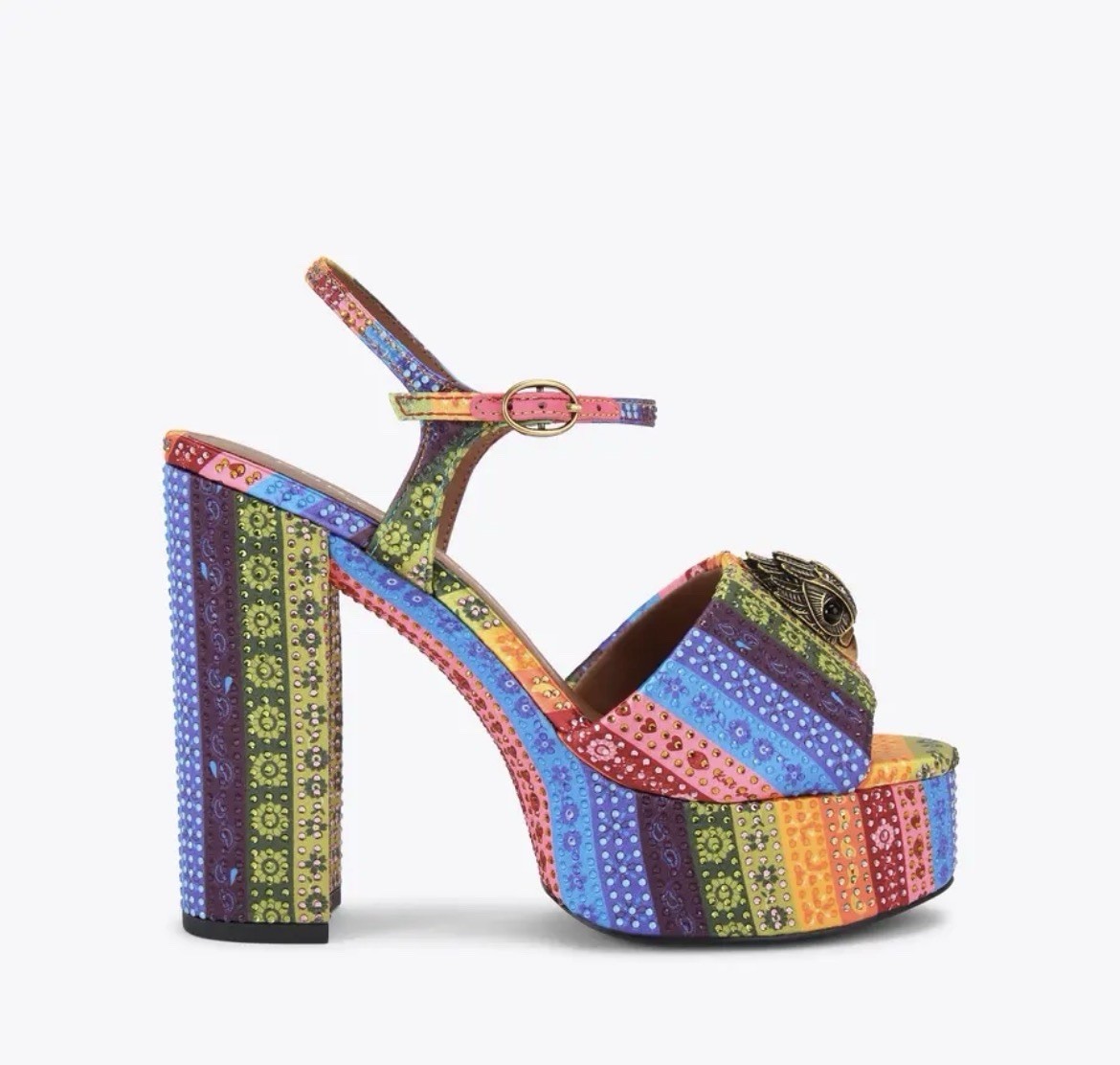 KURT GEIGER LONDON KENSINGTON PLATFORM HEEL EU 3 EU 39