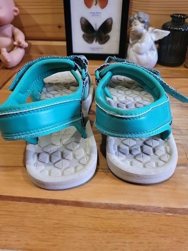 Women Jack Wolfskin sandals grey polyester 39