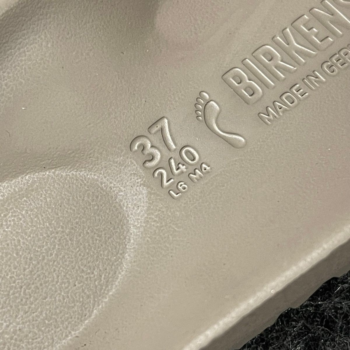 BIRKENSTOCK Madrid Big Buckle Sandals Unisex Size M4/W6 Gray Taupe