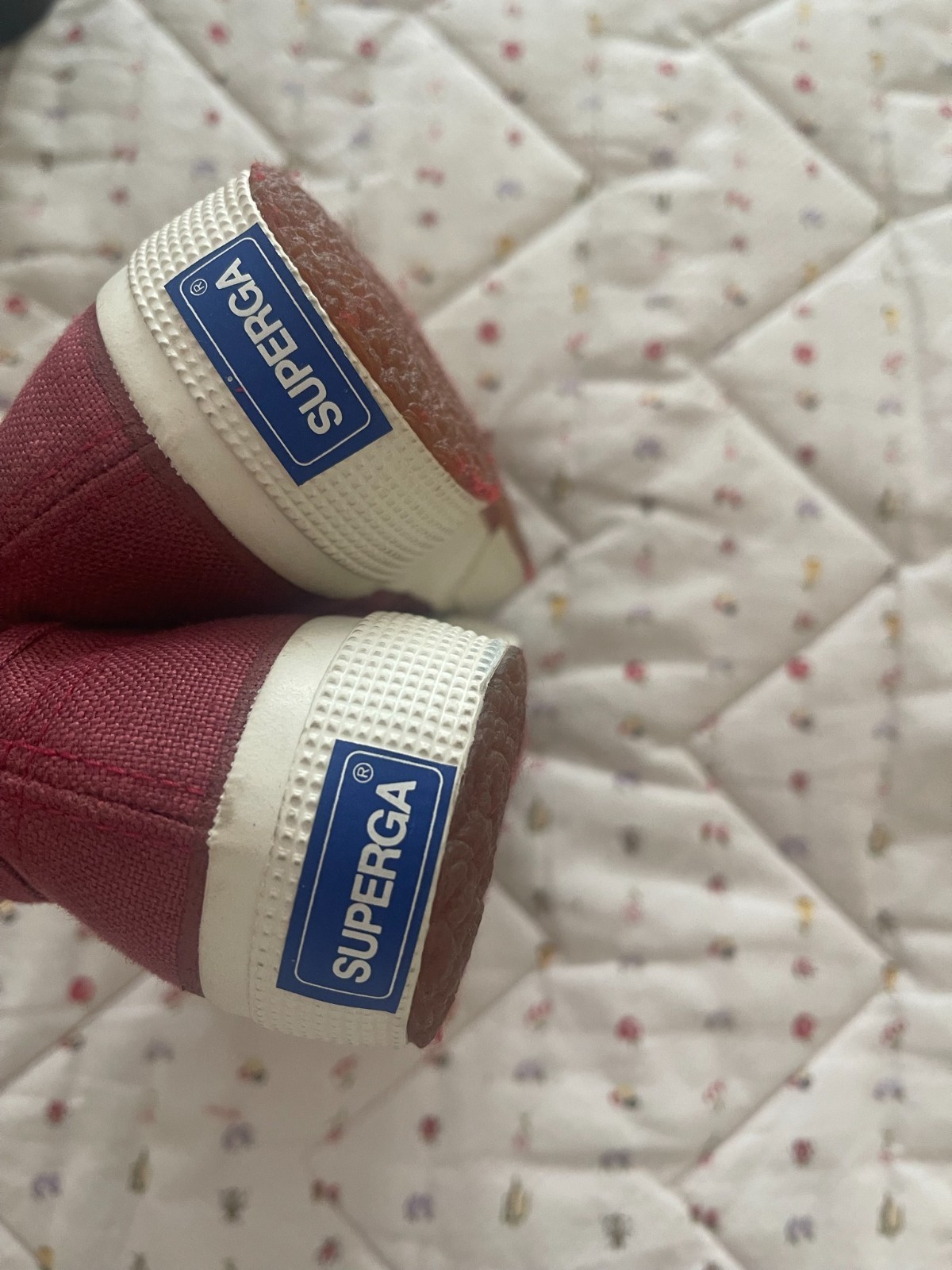 Superga Linen Classic Sneakers Trainers Size IT 36