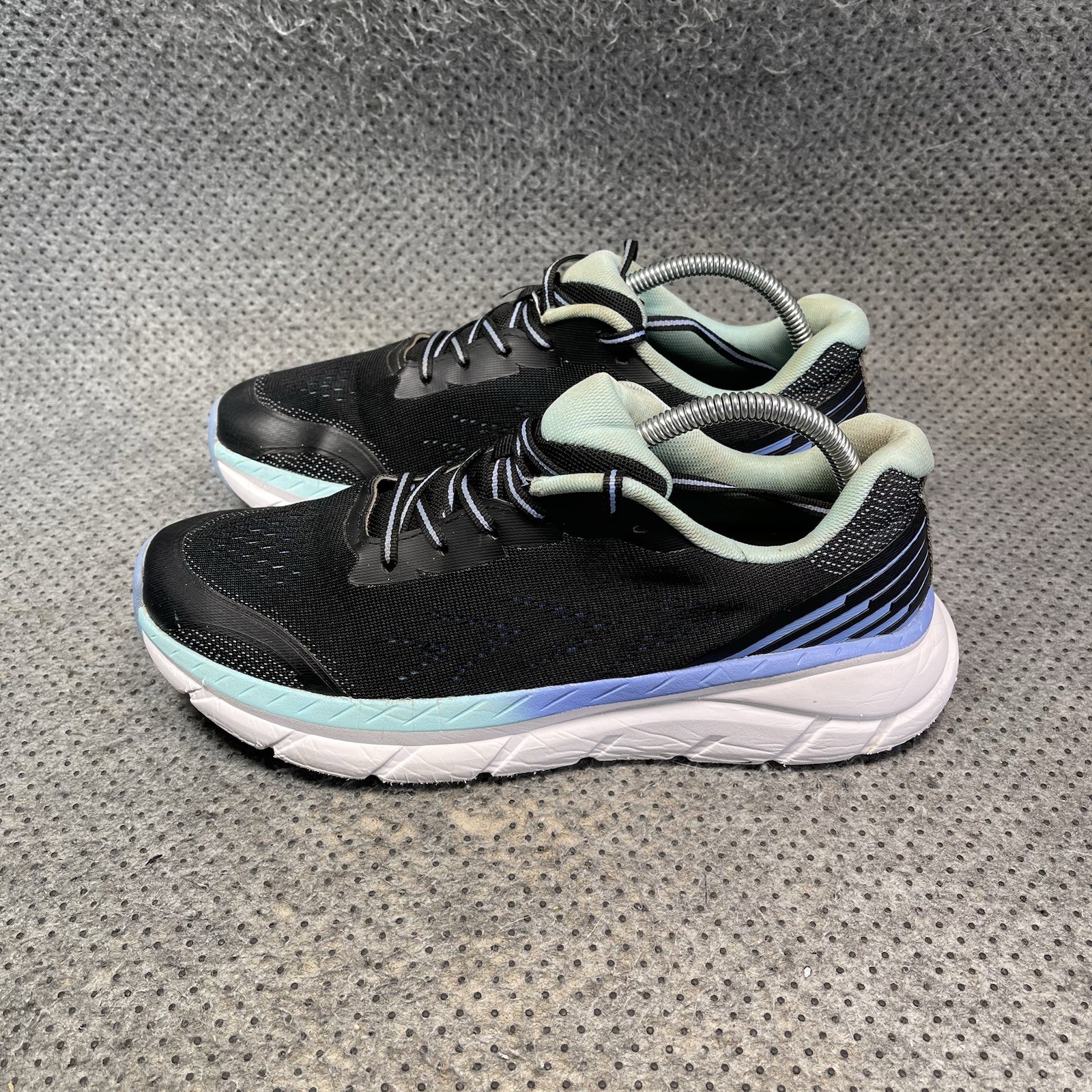 Avia Hightail Black Blue White Running Shoes Size 10 Women’s