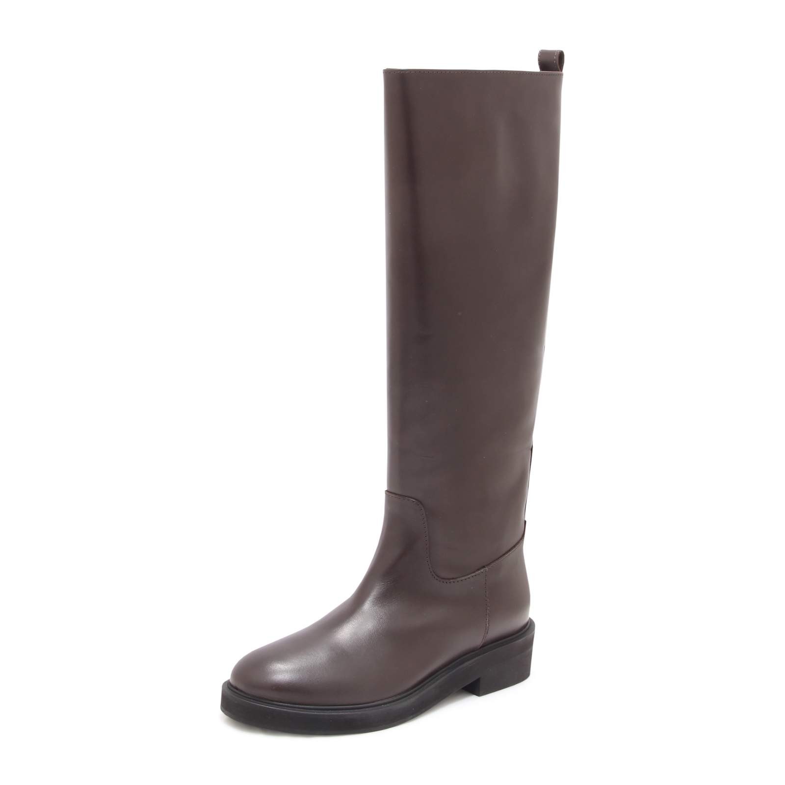 Q2662 STIVALE DONNA VIA ROMA 15 SANTA MONICA WOMAN BOOTS BROWN