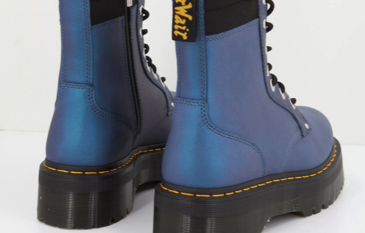 Dr. Martens Jadon II Hardware HDW Platforms DK Blue/Bla MSRP$300 FiveStarREVIEWS