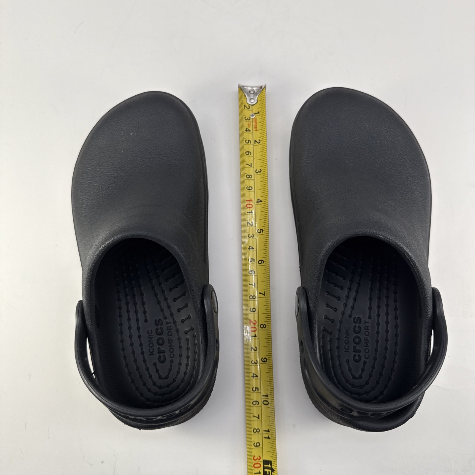 Crocs At Work Specialist II Clogs Rubber Work Shoes Black Men’s 4 / Women’s 6
