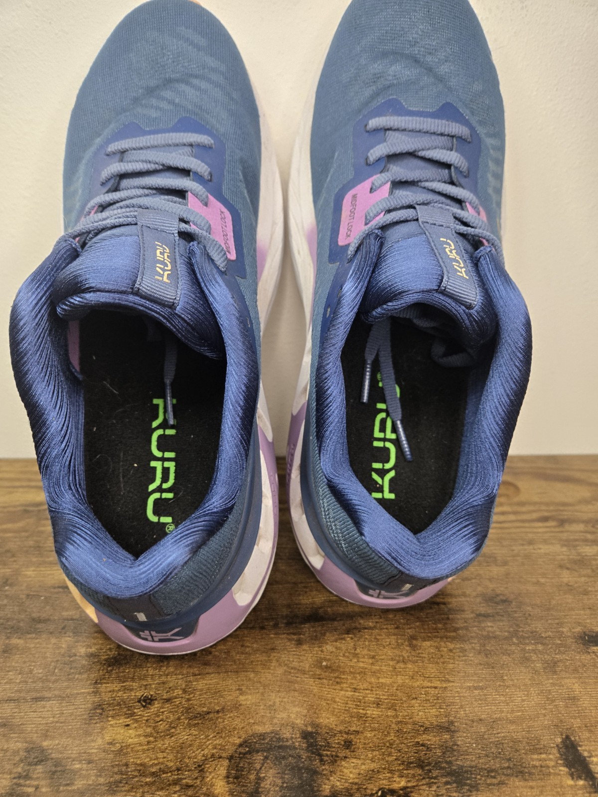 Kuru Triple Max Ion Running Comfort Sneaker Twilight Blue/Lavender Women 10.5