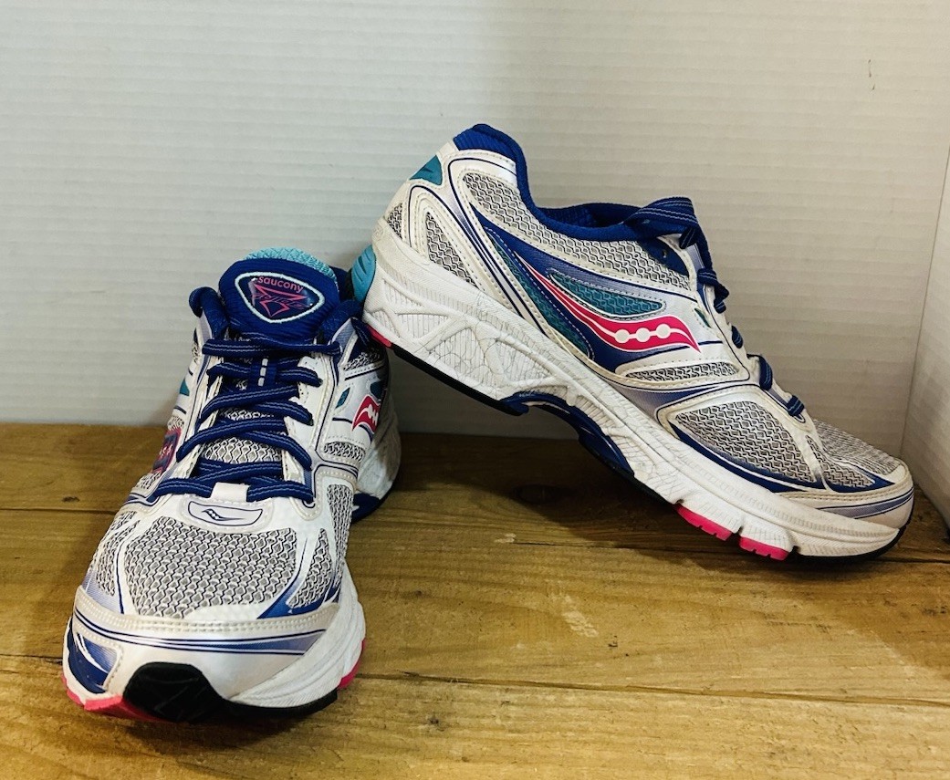 Saucony Shoes Womens Size 8.5 Wide Mesh Running Guide Power Grid 8mm S10257-1
