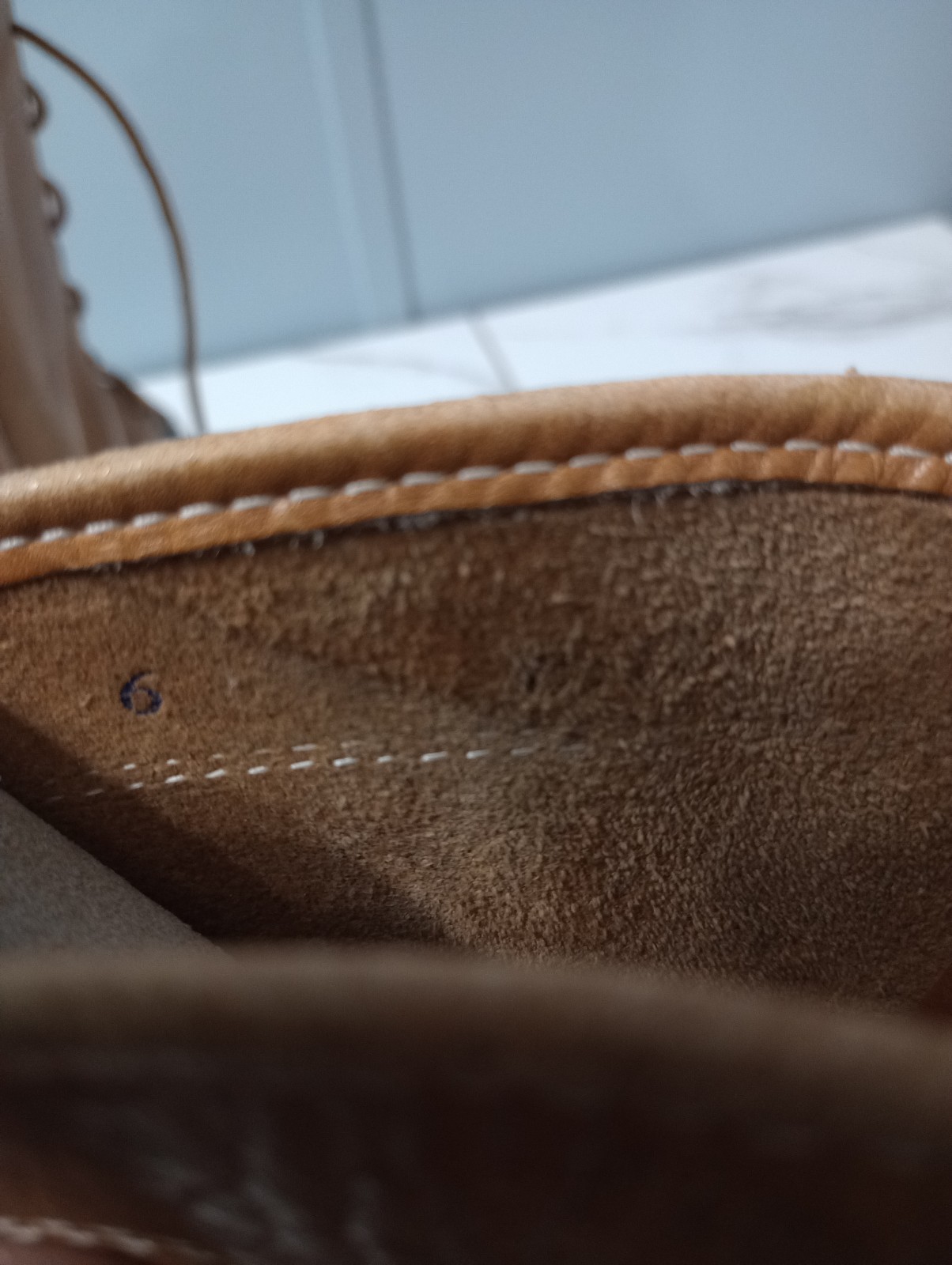 LL Bean Maine Hunting Shoe Women 6 Made In USA Outdoor Leather Brown