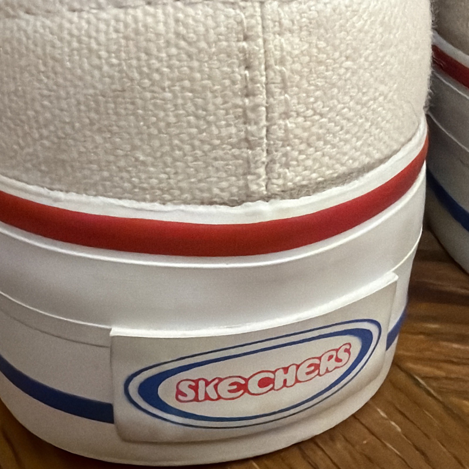 VTG 90s Skechers Platform Sneakers USA Flag Theme Rhinestone Women’s 7.5 1.5”