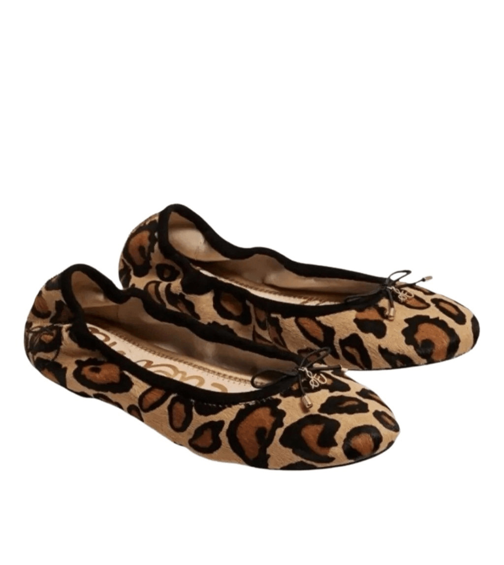 Sam Edelman Felicia Leopard Ballet Flats Sz 7