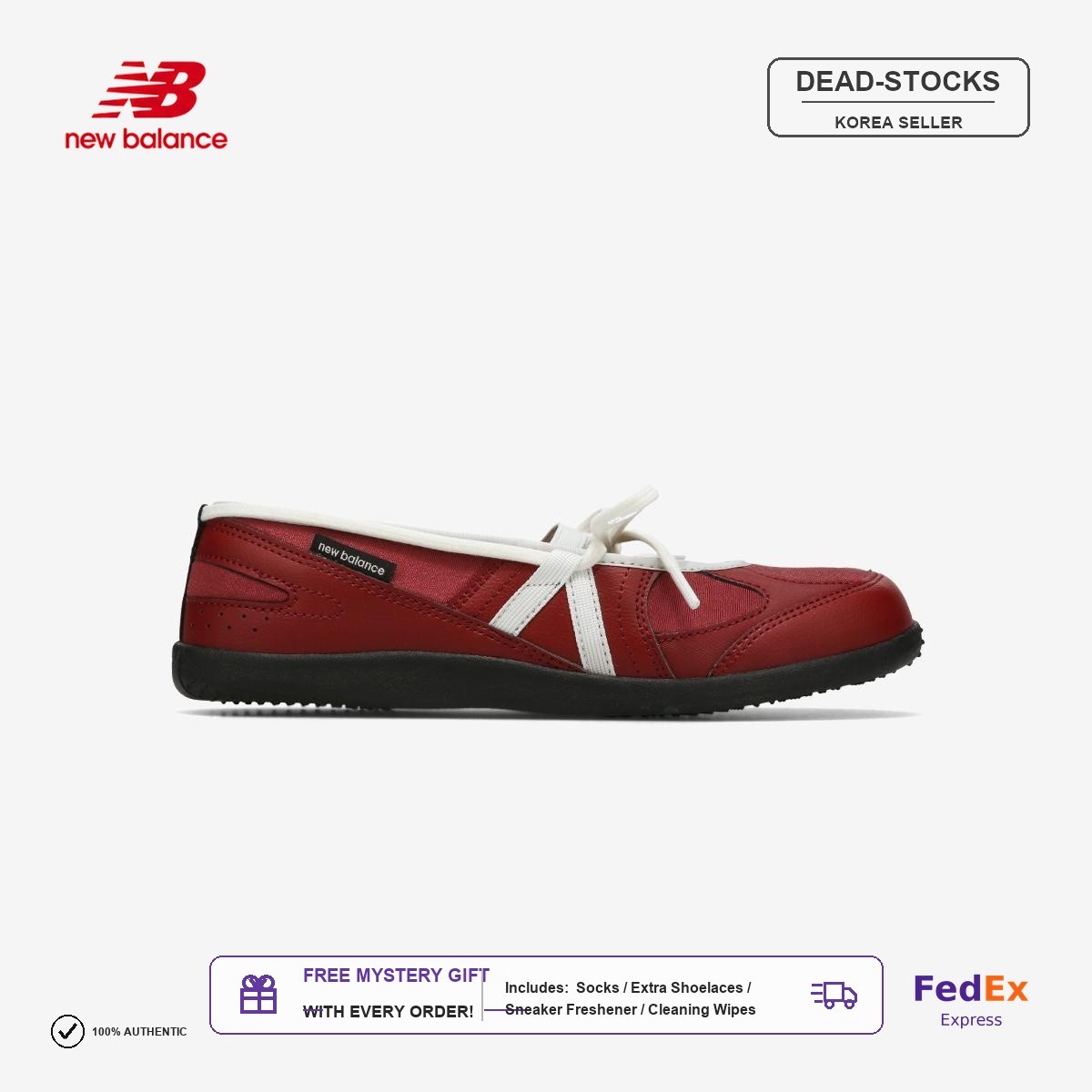 [NewBalance] FLAT BREEZE / SD2601RE Red NBRJGS450R Expeditedship