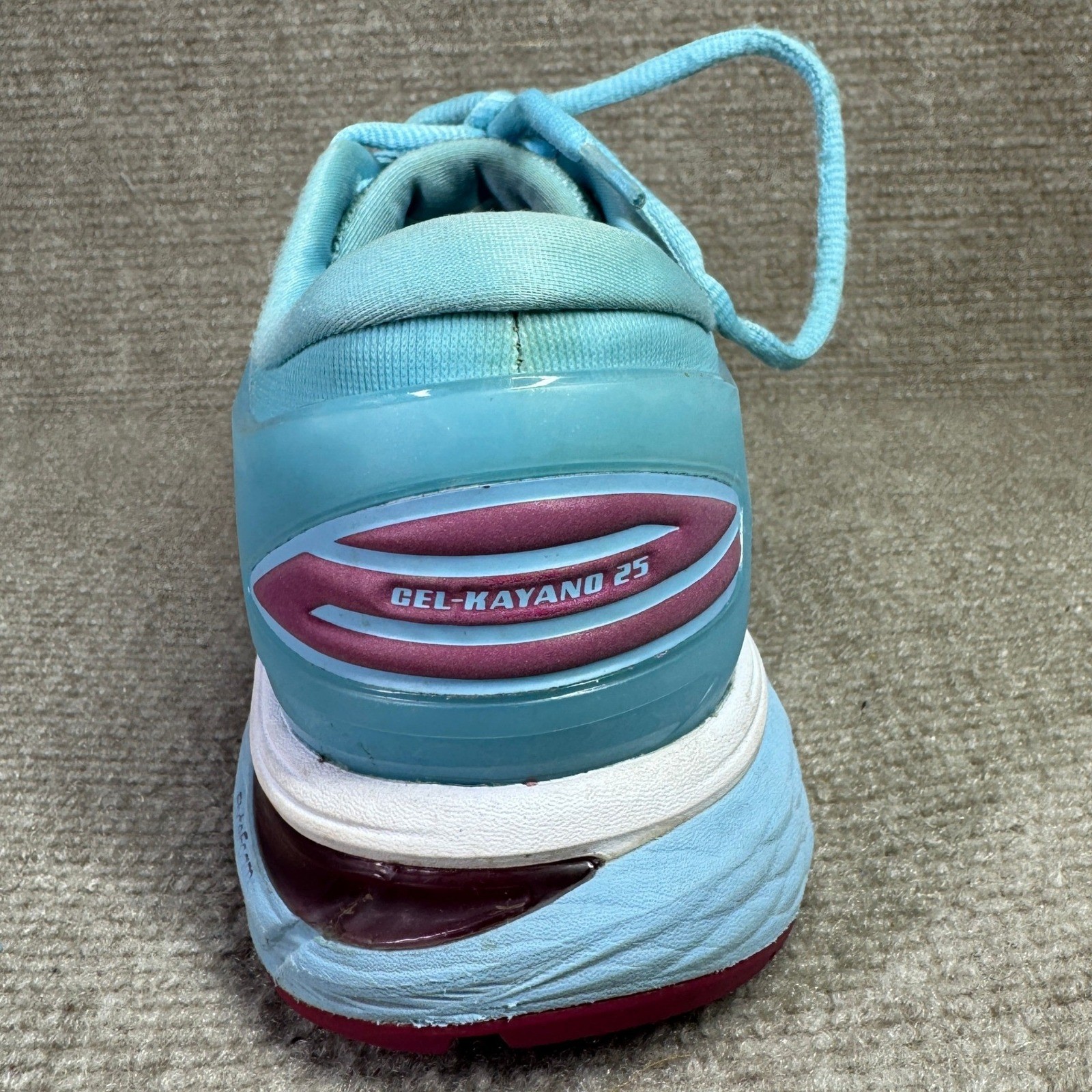 ASICS GEL-KAYANO 25 Womens 9 Blue Running Shoes 1012A026