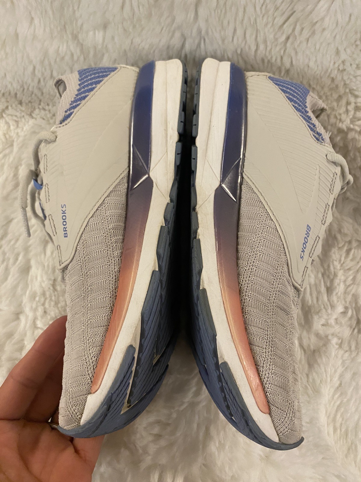 Brooks Ricochet 2 LE Gray Blue Sneakers 12003141B040 Women’s Shoes Size 7.5
