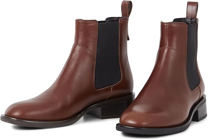 Vagabond Shoemakers Sheila Leather Chelsea Bootie Cognac EU 41 (US Women’s 11) M