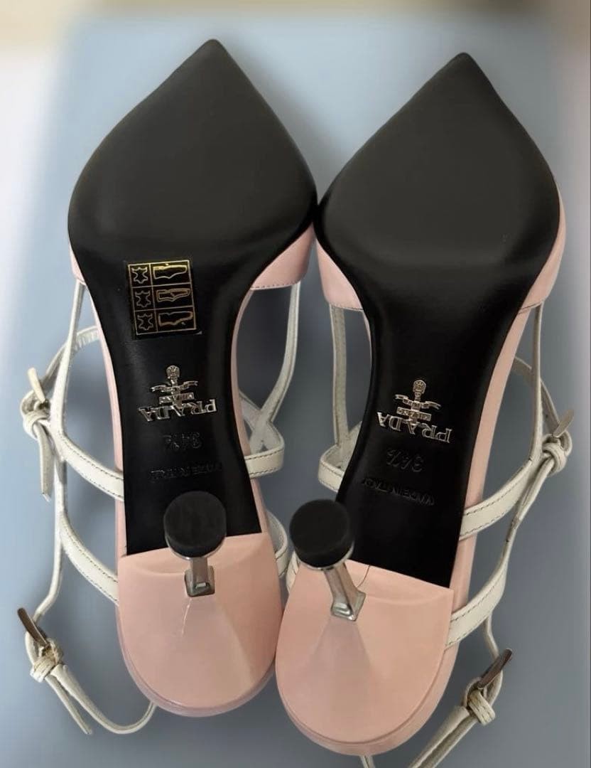 PRADA pointed toe high heels