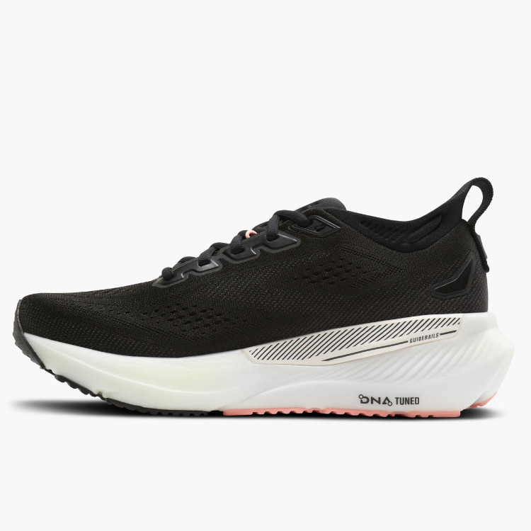 ATUH Brooks Glycerin GTS 23 Women’s Running Shoes Black Peach Nightlife Medium B