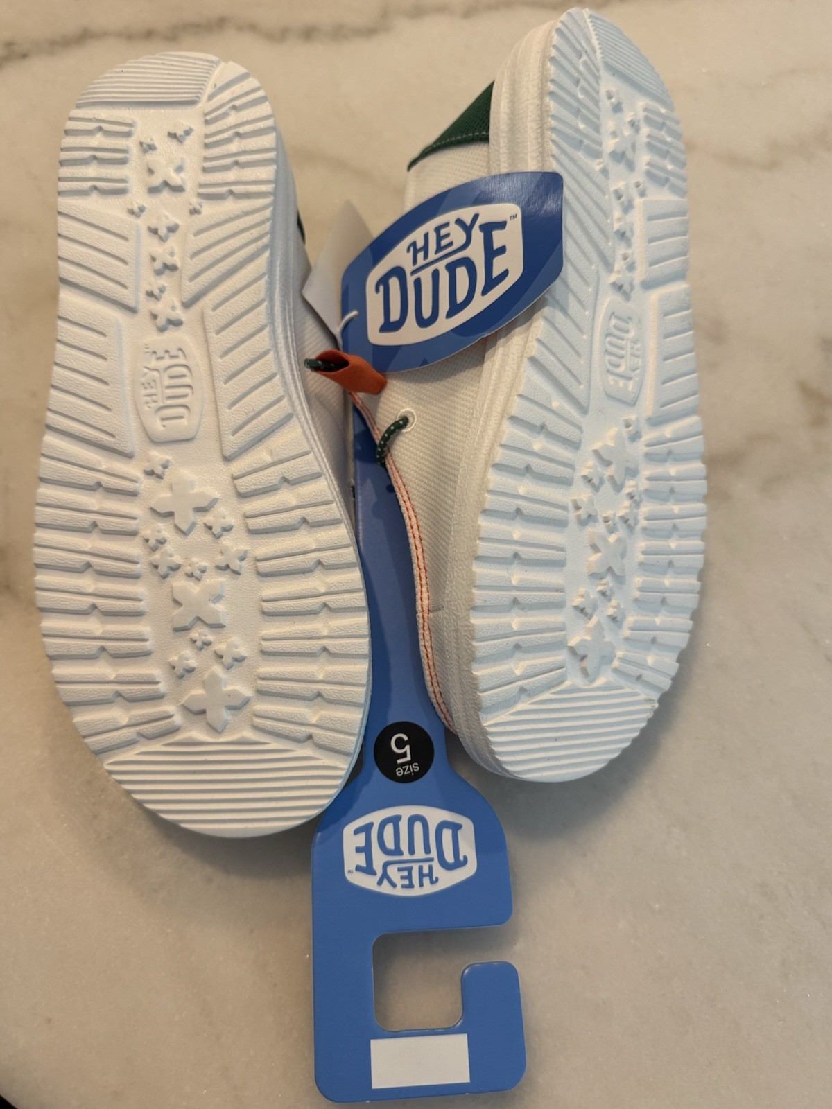 Hey Dude Wendy U of Miami Colorblock Slip-On Shoes Women’s US 5 EU 36