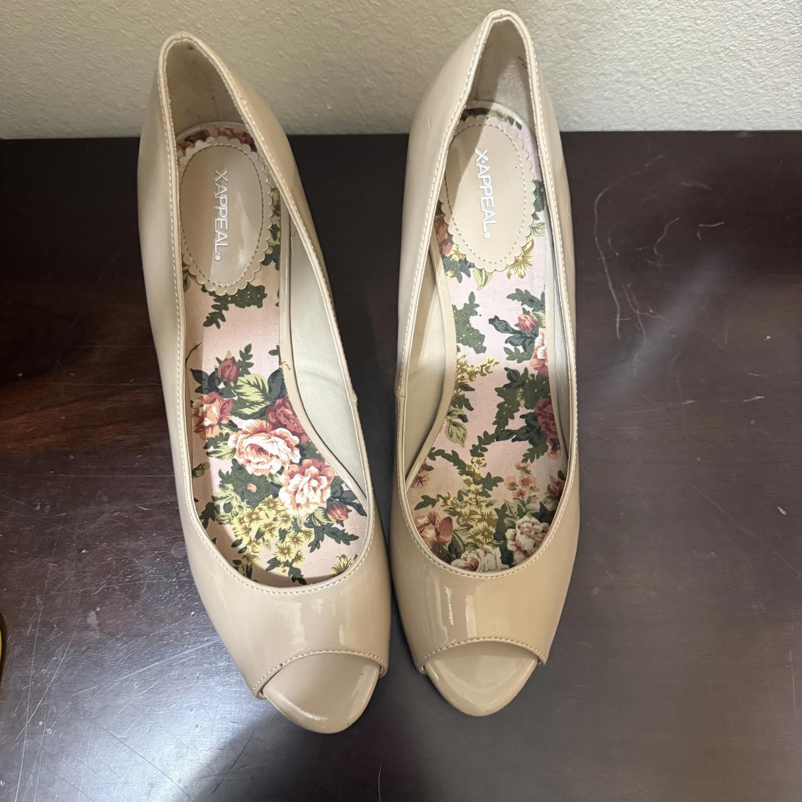 Elegant Open-Toe High Heels X.Appeal 3.5 in heel size 8.5 – Stylish Footwear