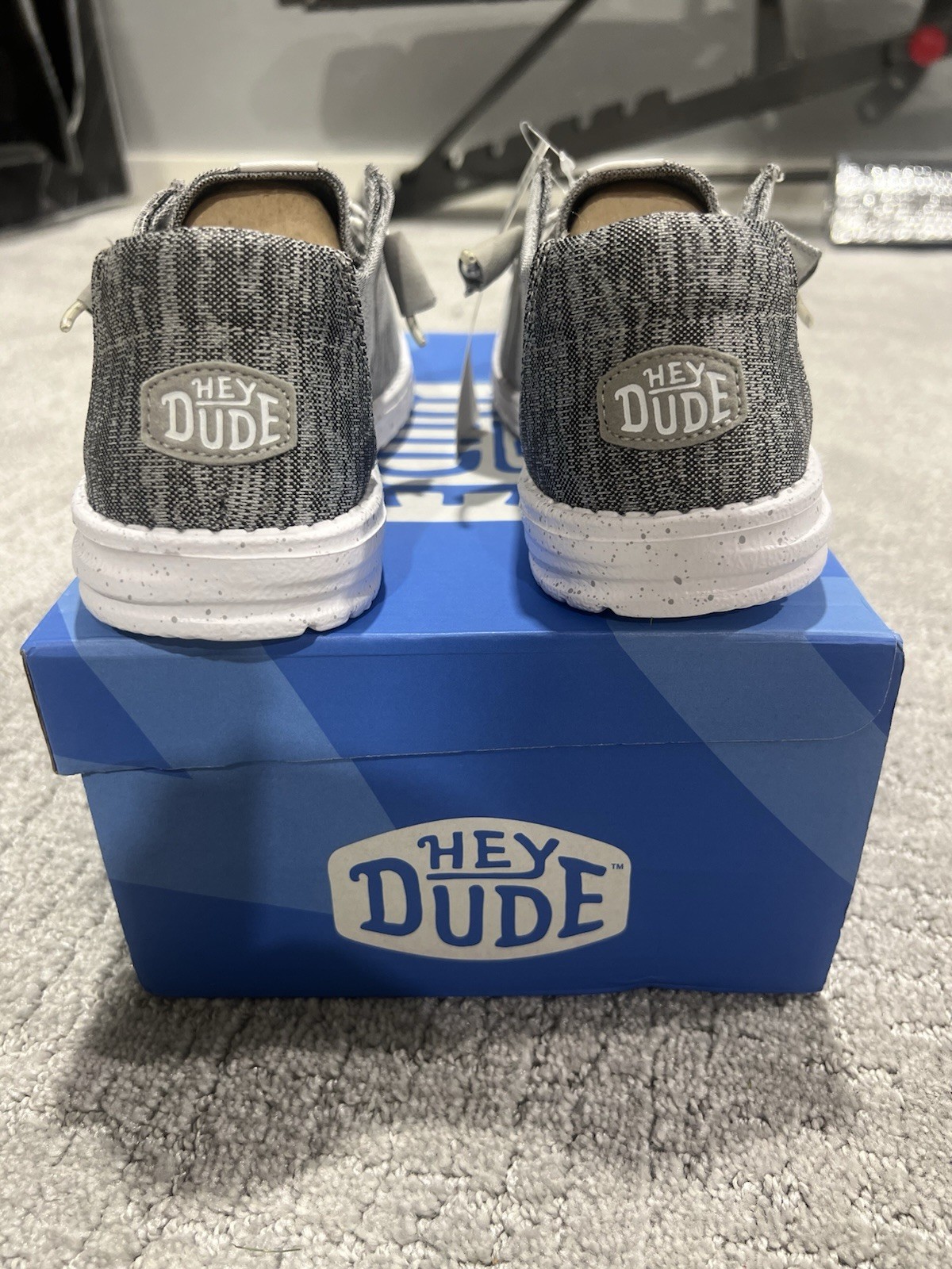 These Are Hey Dude Women’s Wendy Sport Knit Casual Slip-on Shoes Woman’s 9