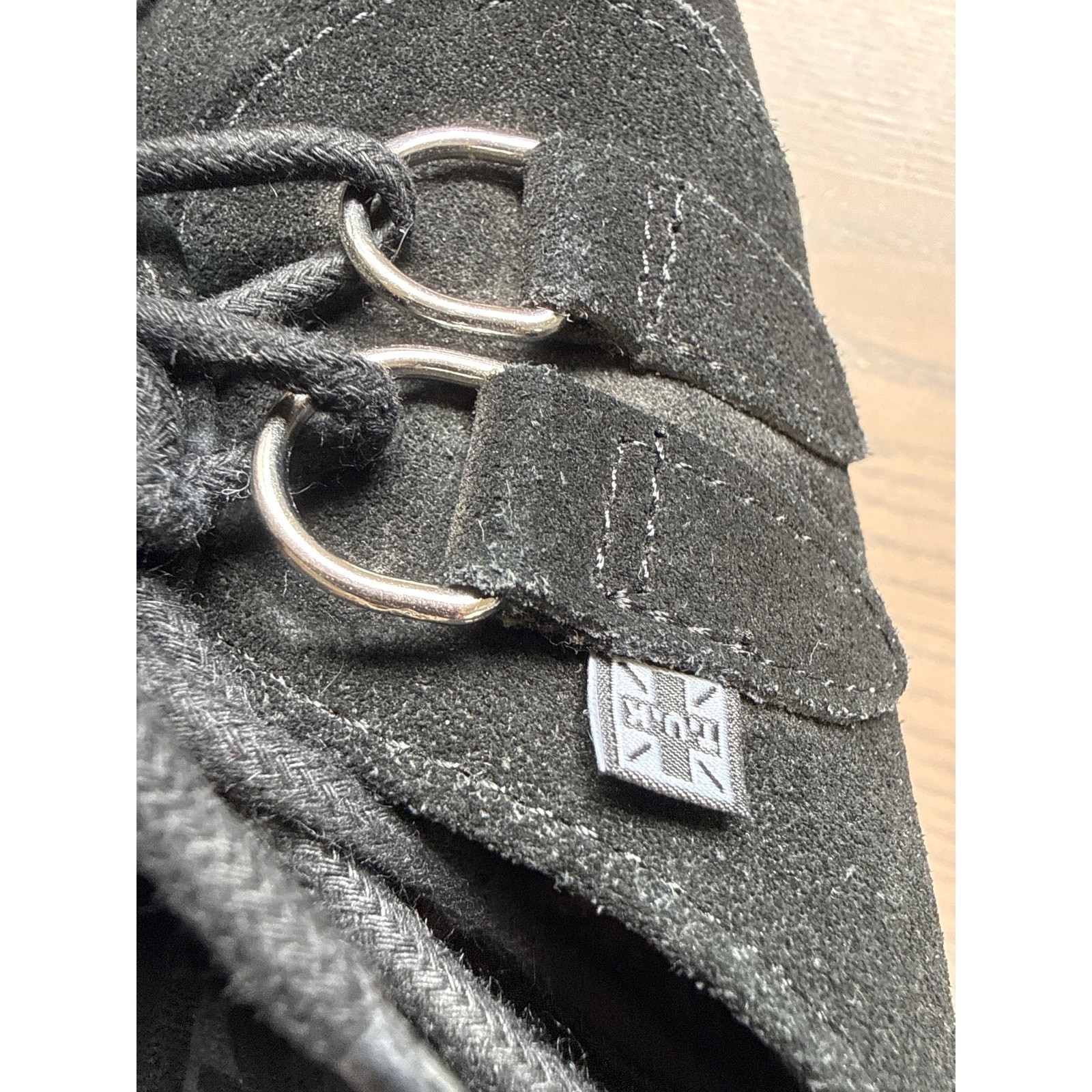 T.U.K. WOMEN SIZE 10 / MEN SIZE 8 Black Suede Creepers Punk Goth Unisex