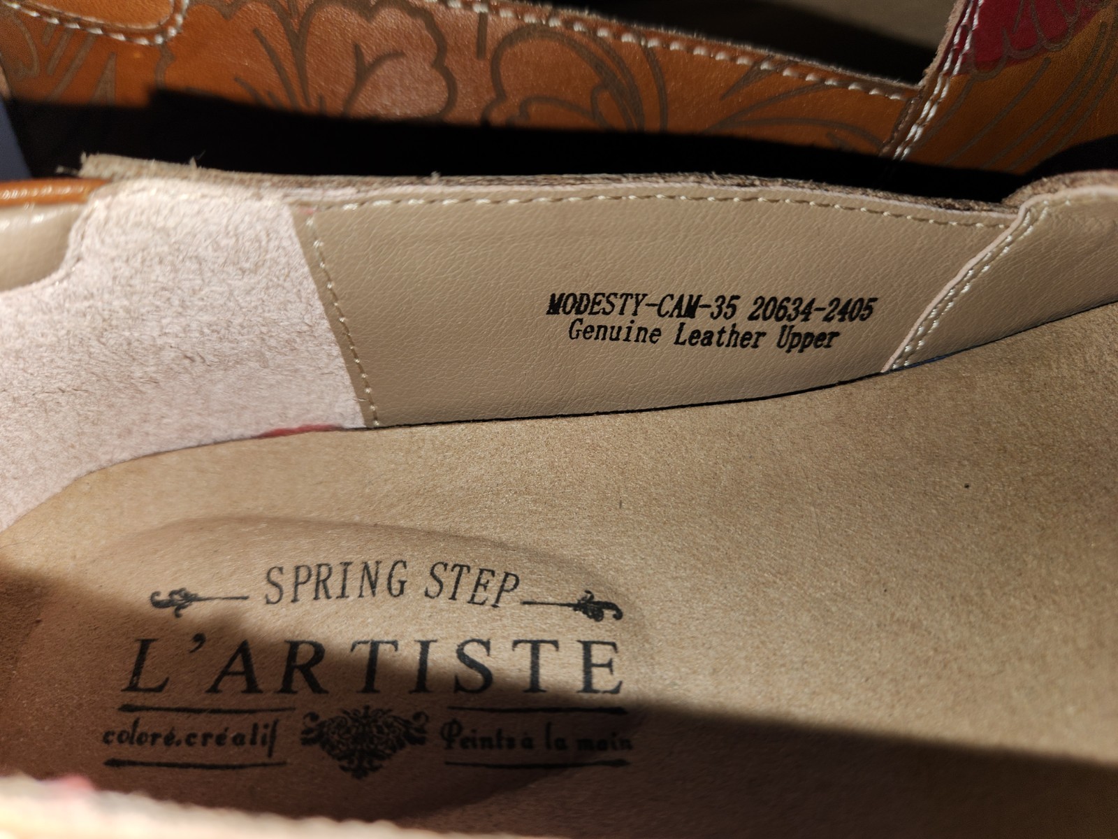 Spring Step L’Artiste Women’s Burbank-Flower Clog
