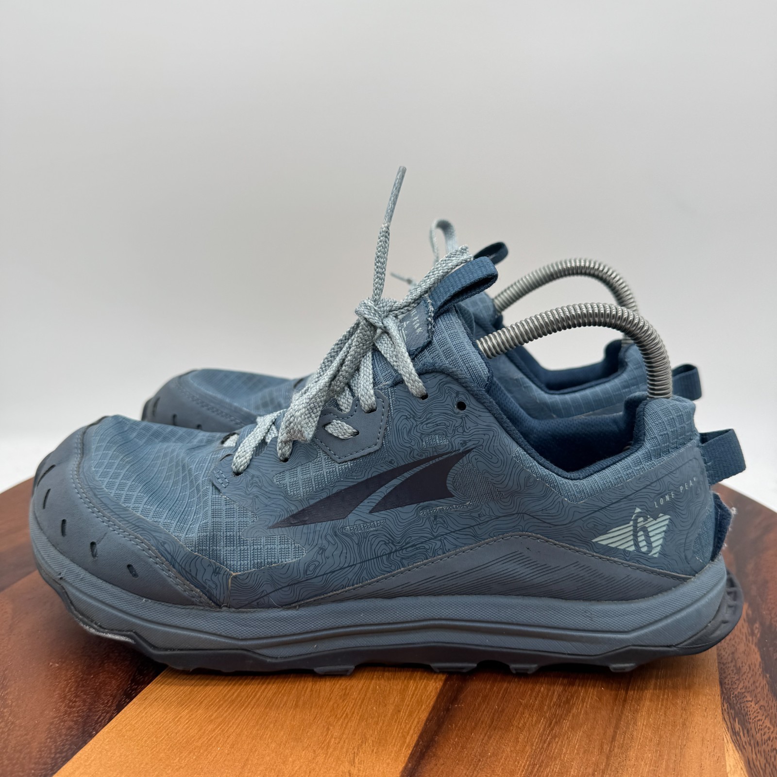 Altra Lone Peak 6 AL0A548E446 Blue Running Shoes Womens 10.5 Footshape Sneakers