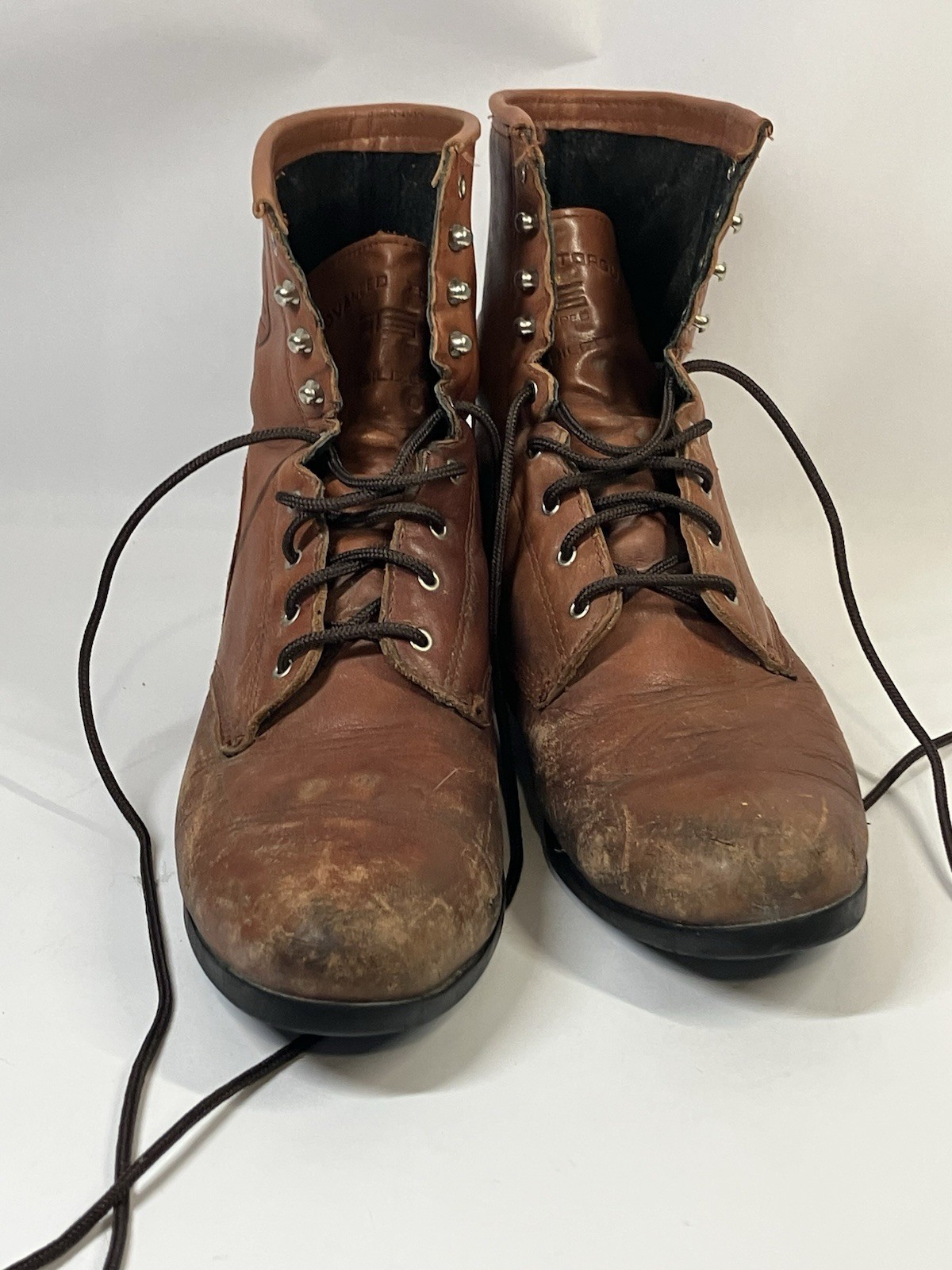 Ariat ATS Packer Cowgirl Cowboy Boots Work Rodeo Sz 9.5 Brown Leather