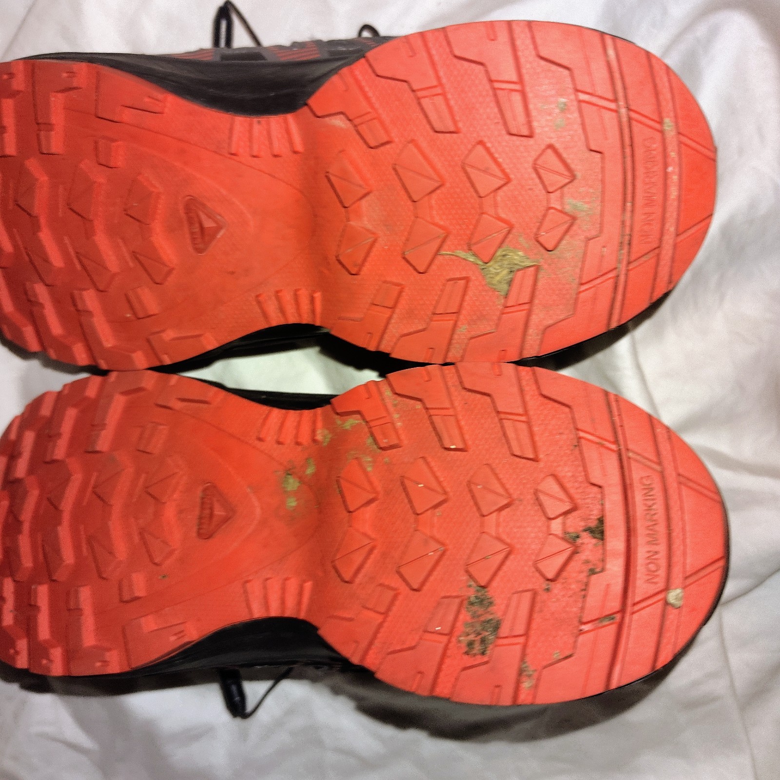 Salomon XA Pro CS Women’s Size 6.5 Waterproof Trail Running Shoes Gray Orange