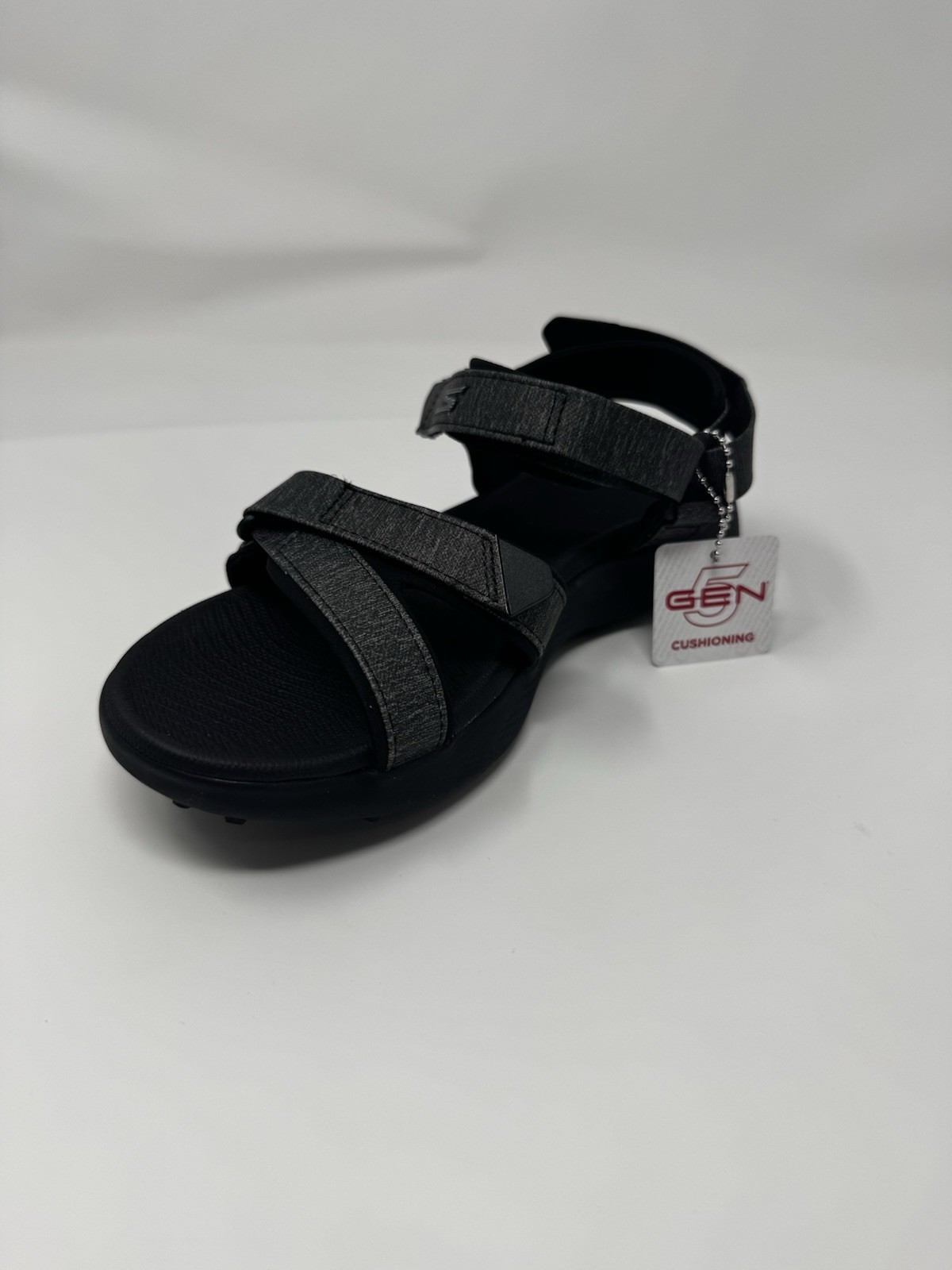 Skechers Go Golf 600 Sandals Women’s Size 6 Black Spikeless Adjustable Strappy
