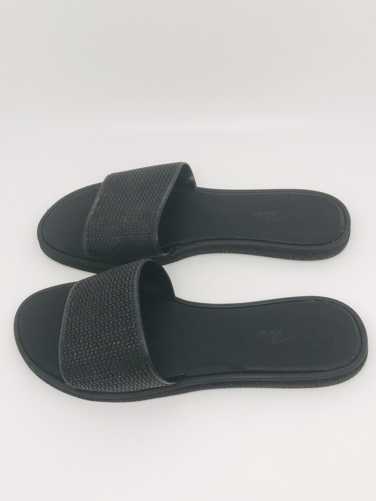 Lia Sandals Woman Black Size 10 ( Used ) …