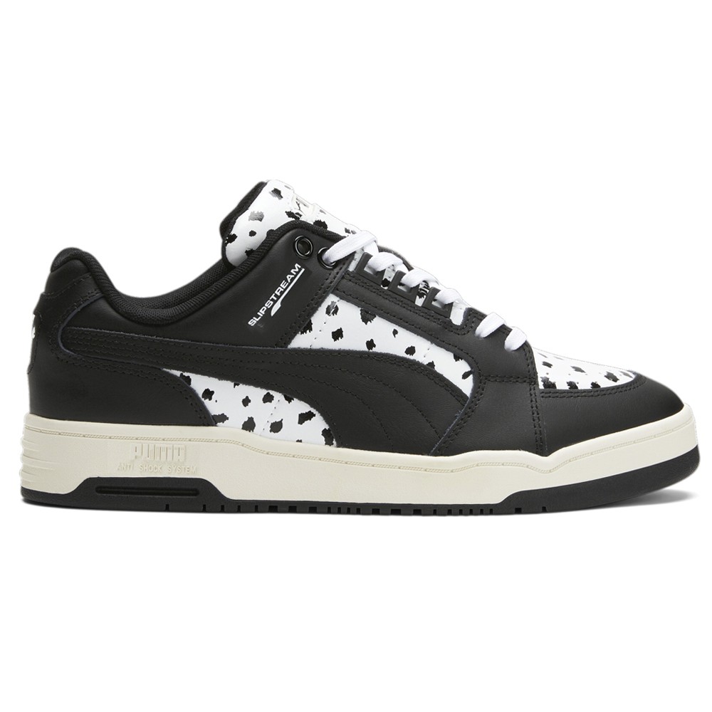 PUMA Slipstream Lo Hidden Beast Lace Up Womens Black, White Sneakers Casual Sho