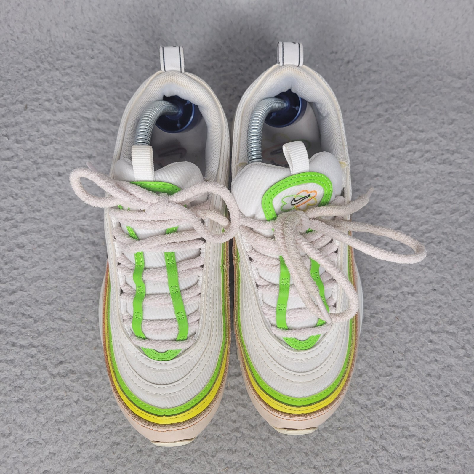Nike Air Max 97 Feel Love Women’s Size 6.5 White Pink Green Black FD0870-100